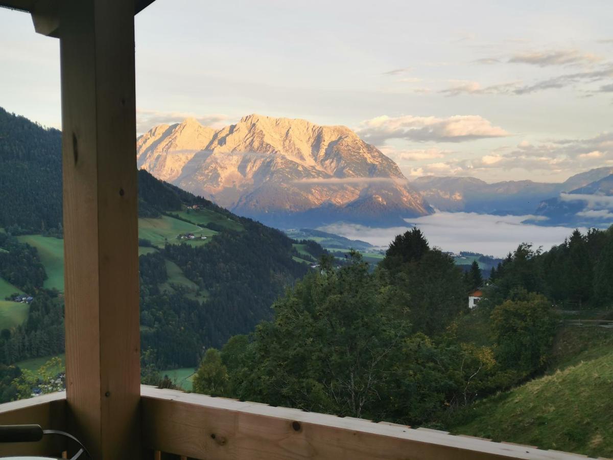 Апартаменты Bergblick Hollnhof Donnersbach Экстерьер фото